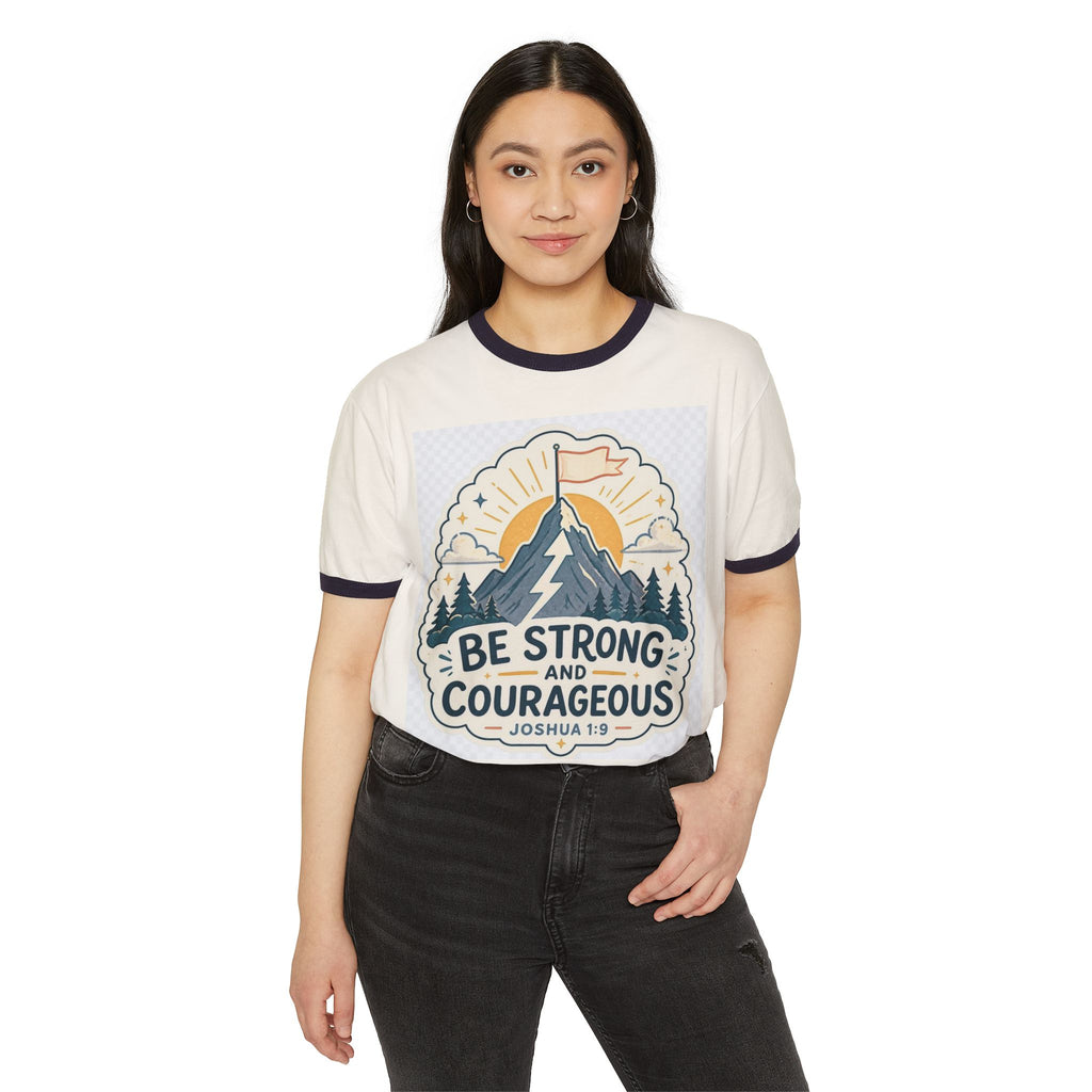 Unisex Cotton Ringer T-Shirt