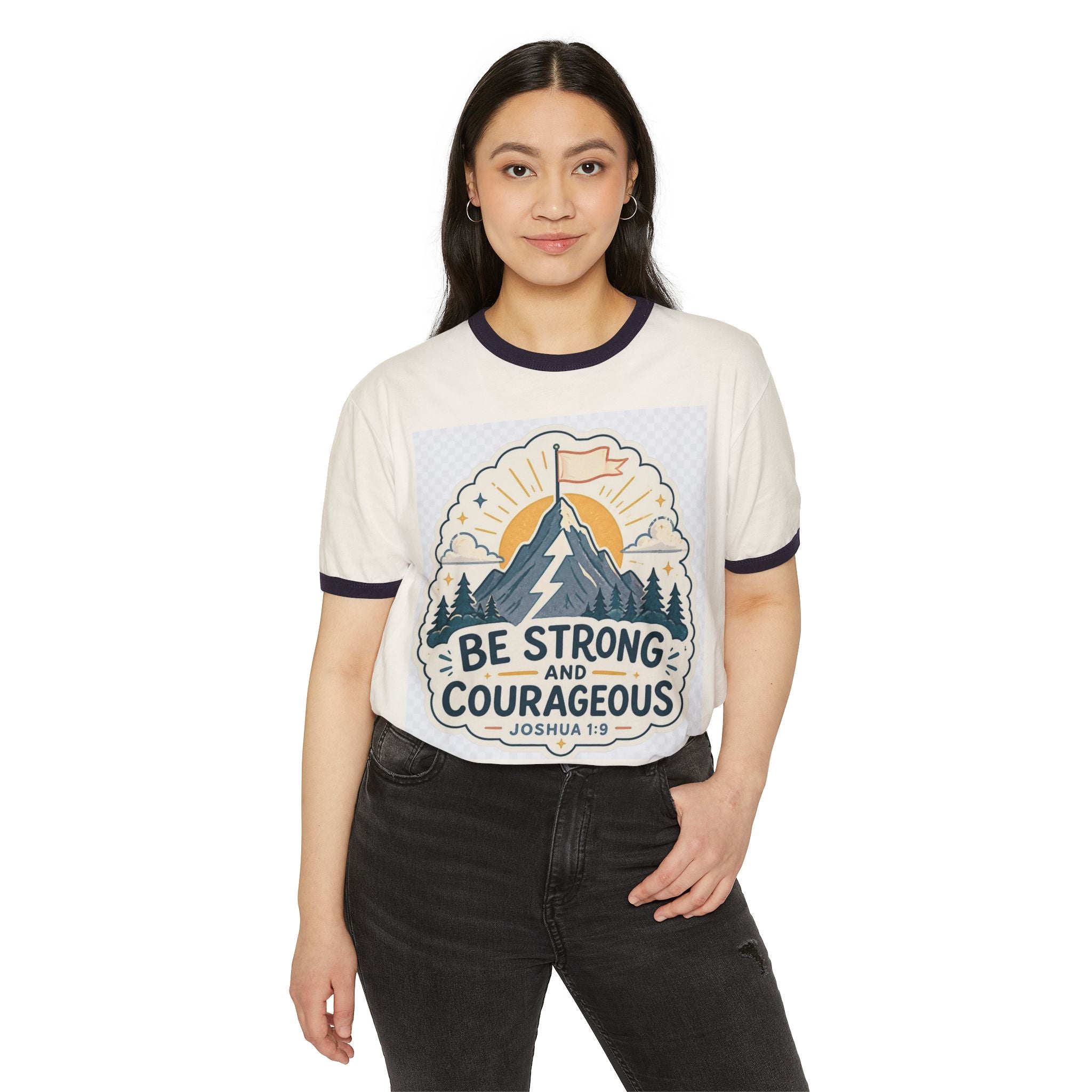 Unisex Cotton Ringer T-Shirt