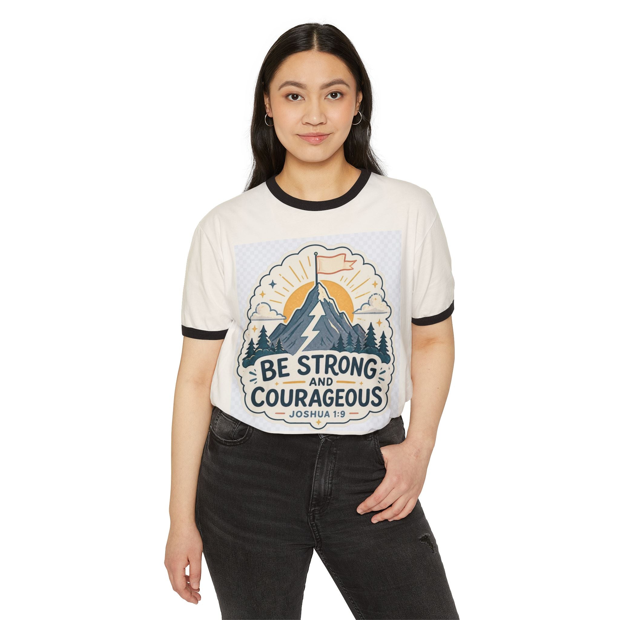 Unisex Cotton Ringer T-Shirt