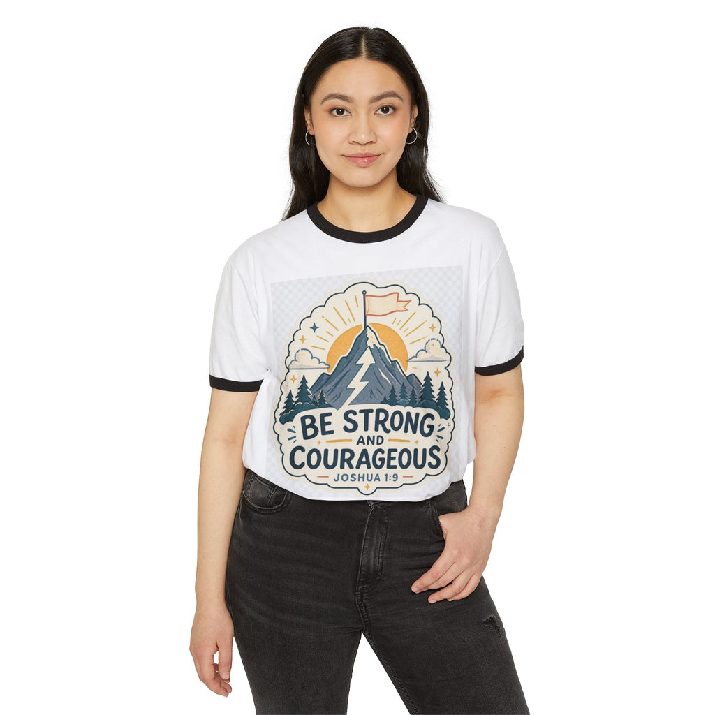 Unisex Cotton Ringer T-Shirt