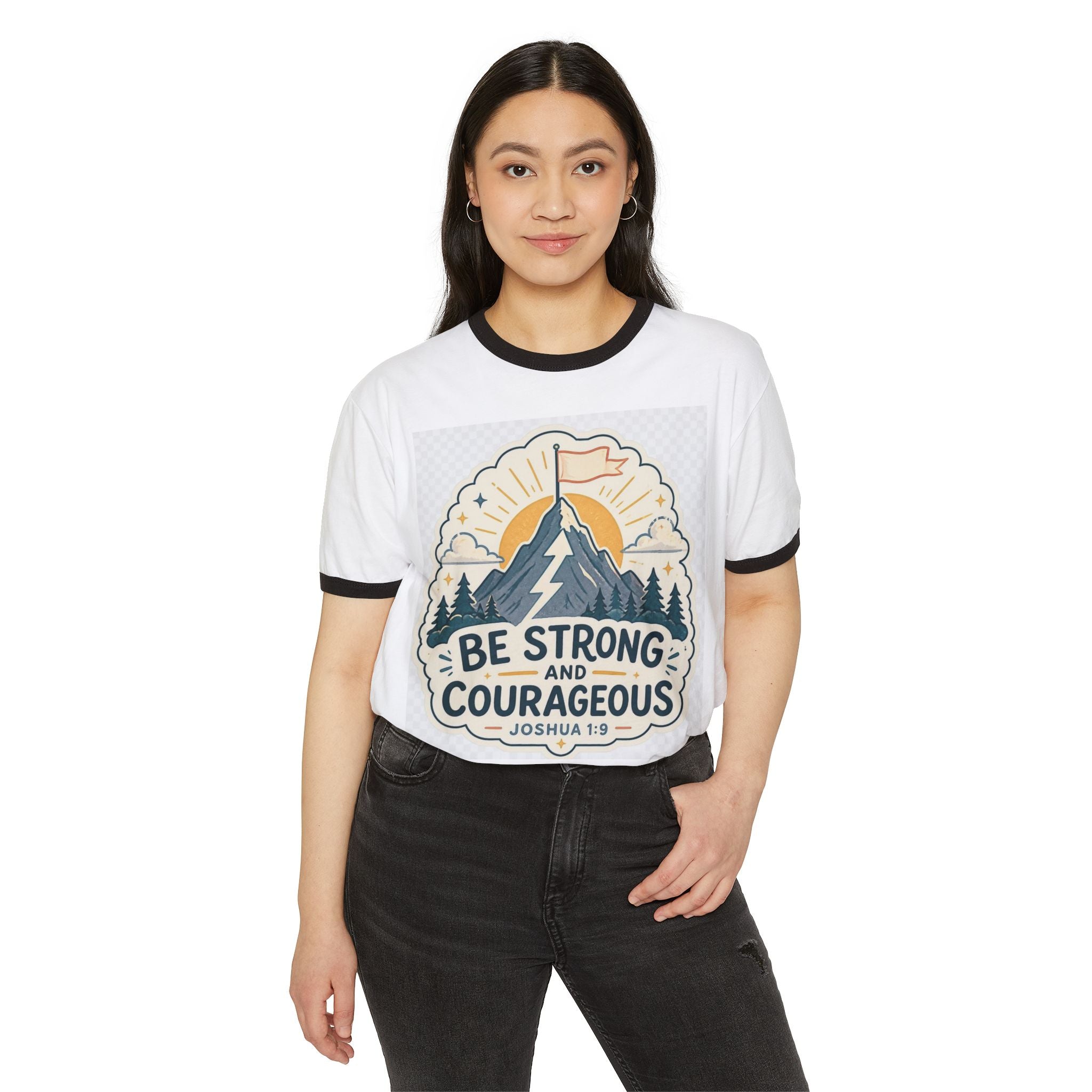 Unisex Cotton Ringer T-Shirt
